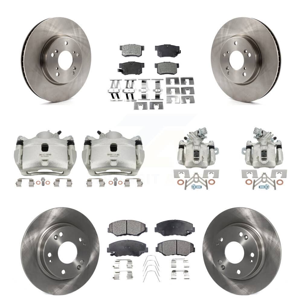 Transit Auto - KC8-101050T - Front and Rear Disc Brake Kits