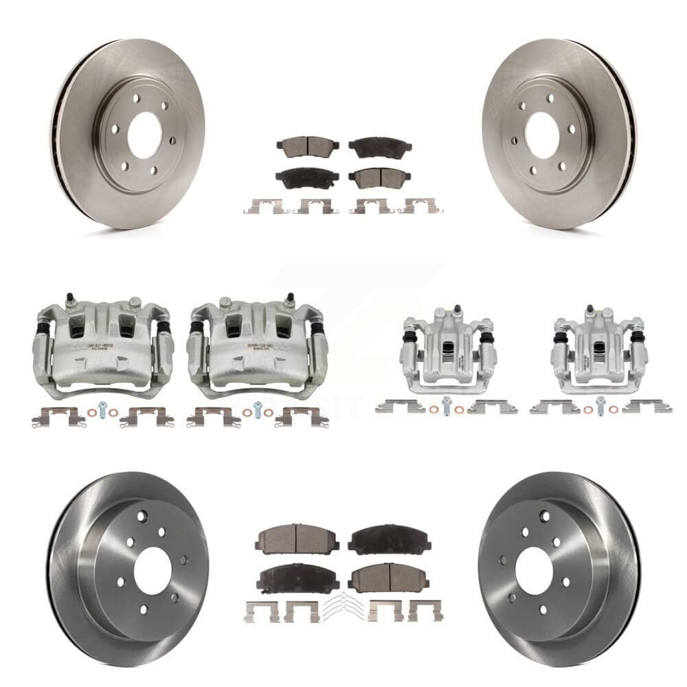 Transit Auto - KC8-101055T - Front and Rear Disc Brake Kits