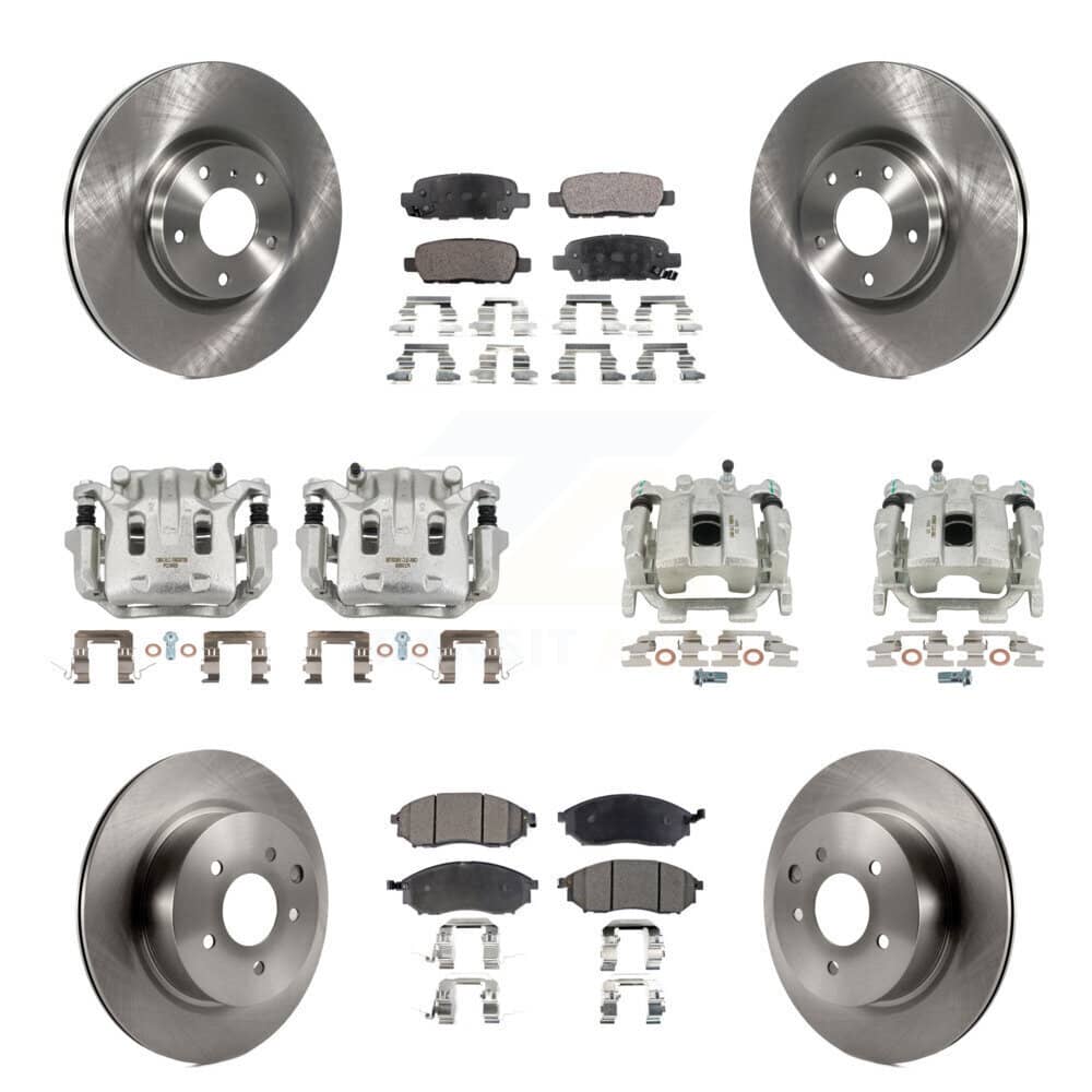 Transit Auto - KC8-101059T - Front and Rear Disc Brake Kits