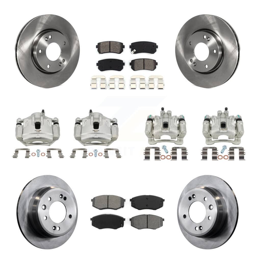 Transit Auto - KC8-101061S - Front and Rear Disc Brake Kits