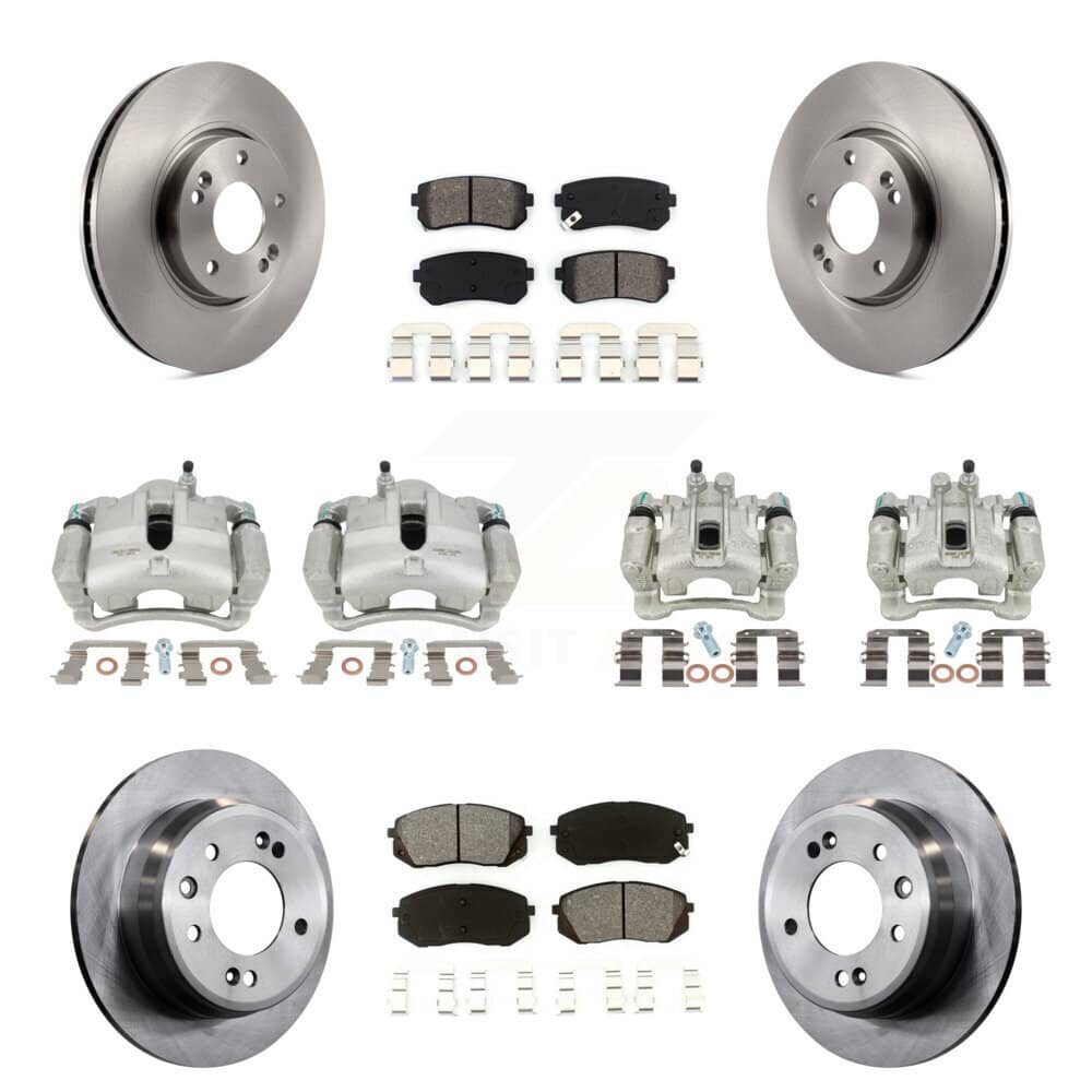 Transit Auto - KC8-101062S - Front and Rear Disc Brake Kits