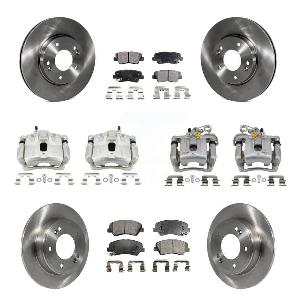 Transit Auto - KC8-101063P - Front and Rear Disc Brake Kits