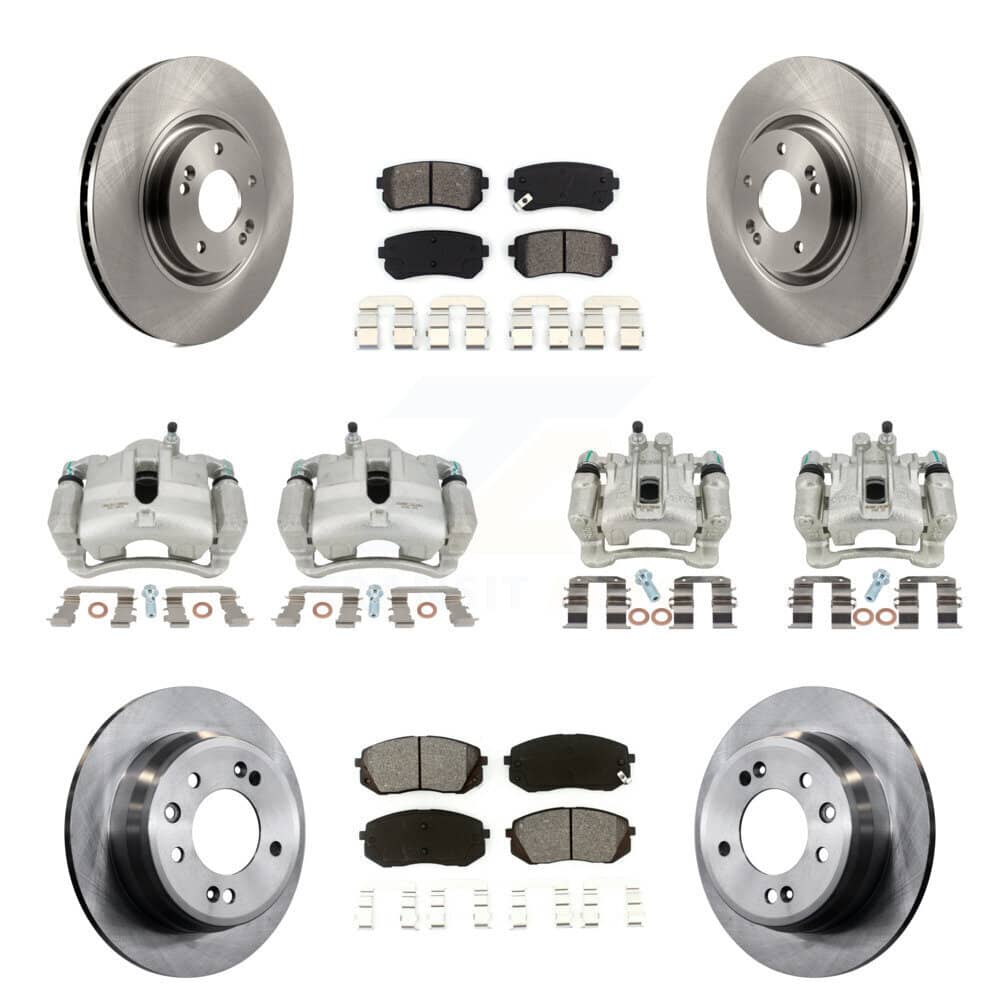 Transit Auto - KC8-101063S - Front and Rear Disc Brake Kits