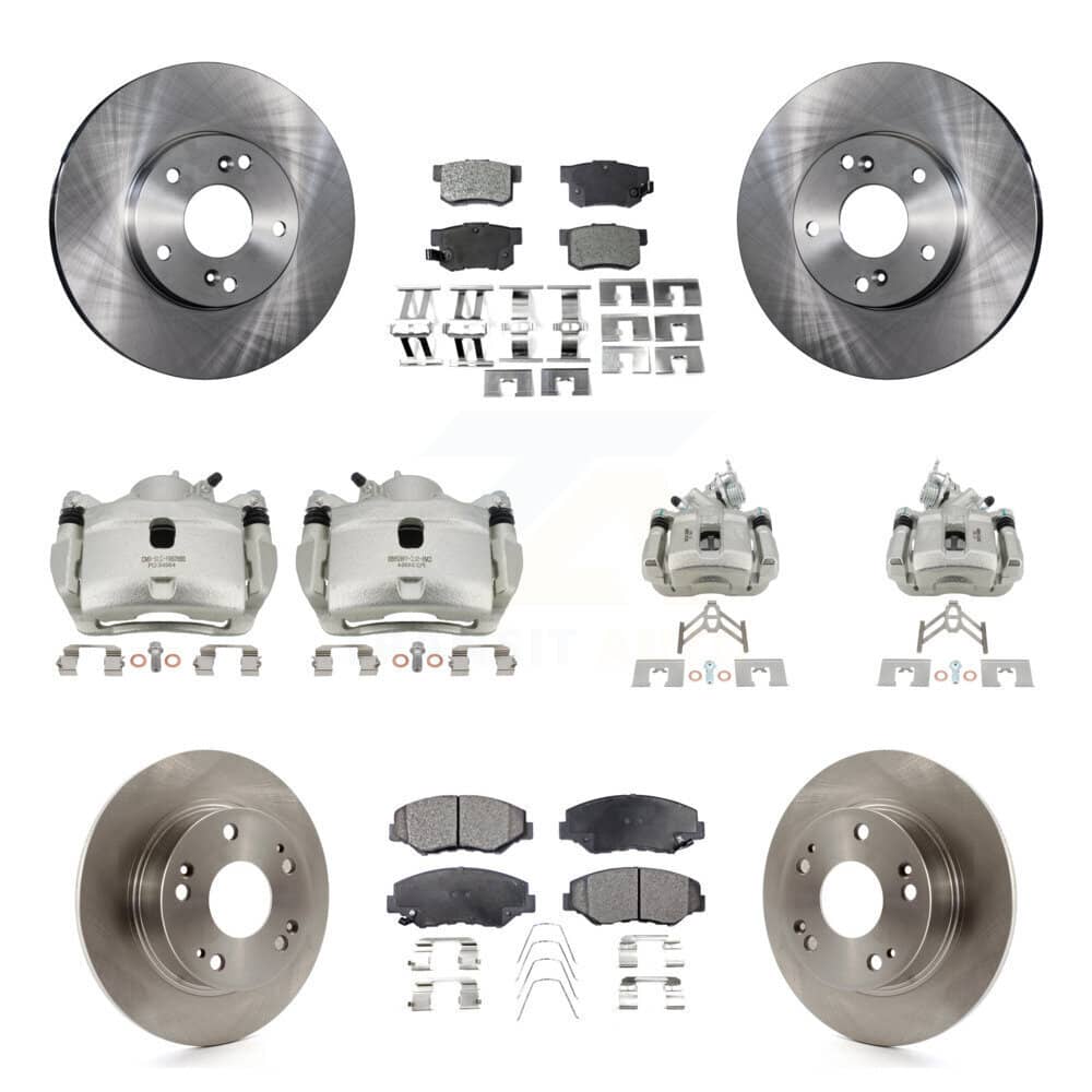 Transit Auto - KC8-101068T - Front and Rear Disc Brake Kits