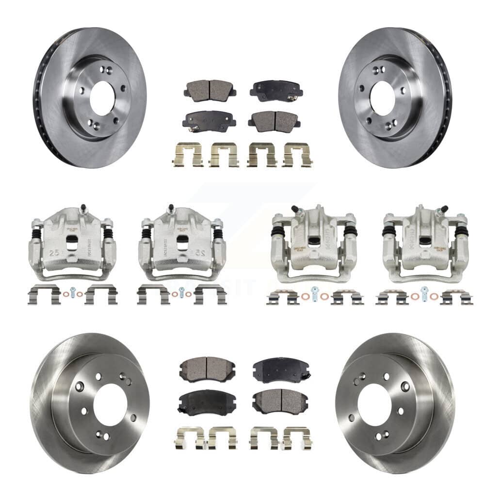 Transit Auto - KC8-101069P - Front and Rear Disc Brake Kits