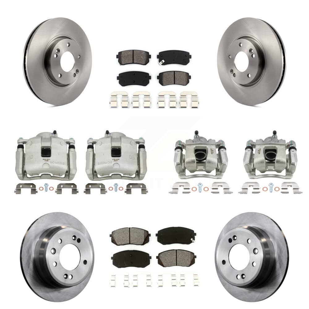 Transit Auto - KC8-101069S - Front and Rear Disc Brake Kits