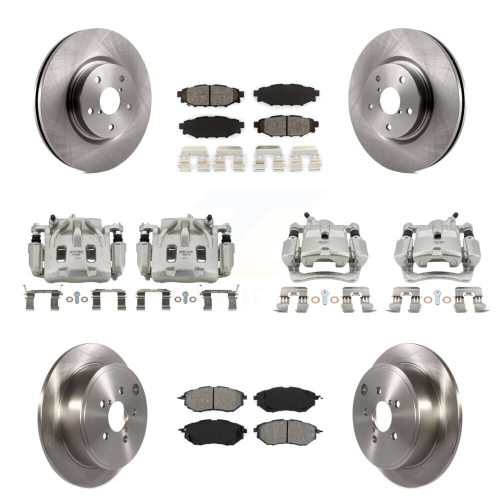 Transit Auto - KC8-101072S - Front and Rear Disc Brake Kits