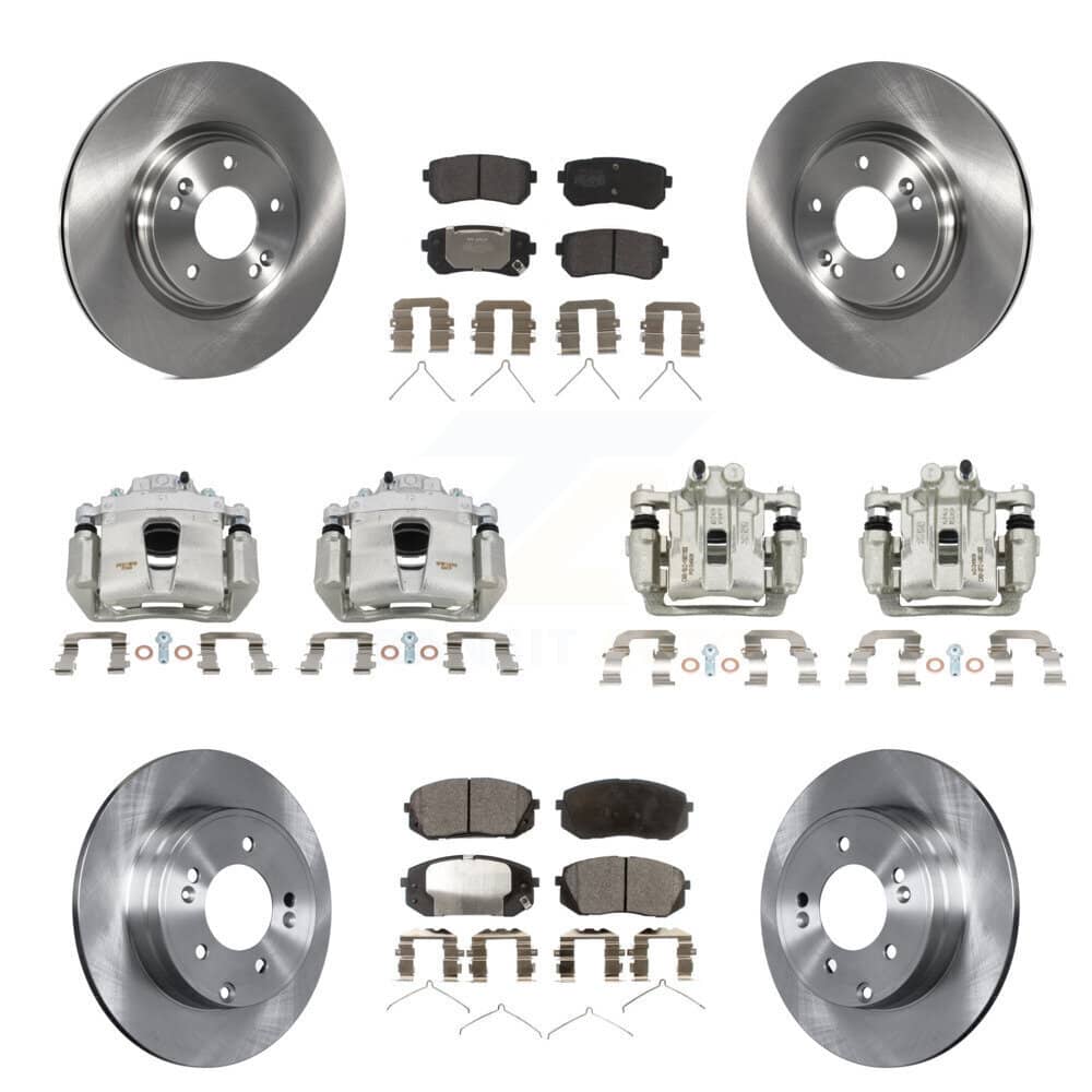 Transit Auto - KC8-101077P - Front and Rear Disc Brake Kits