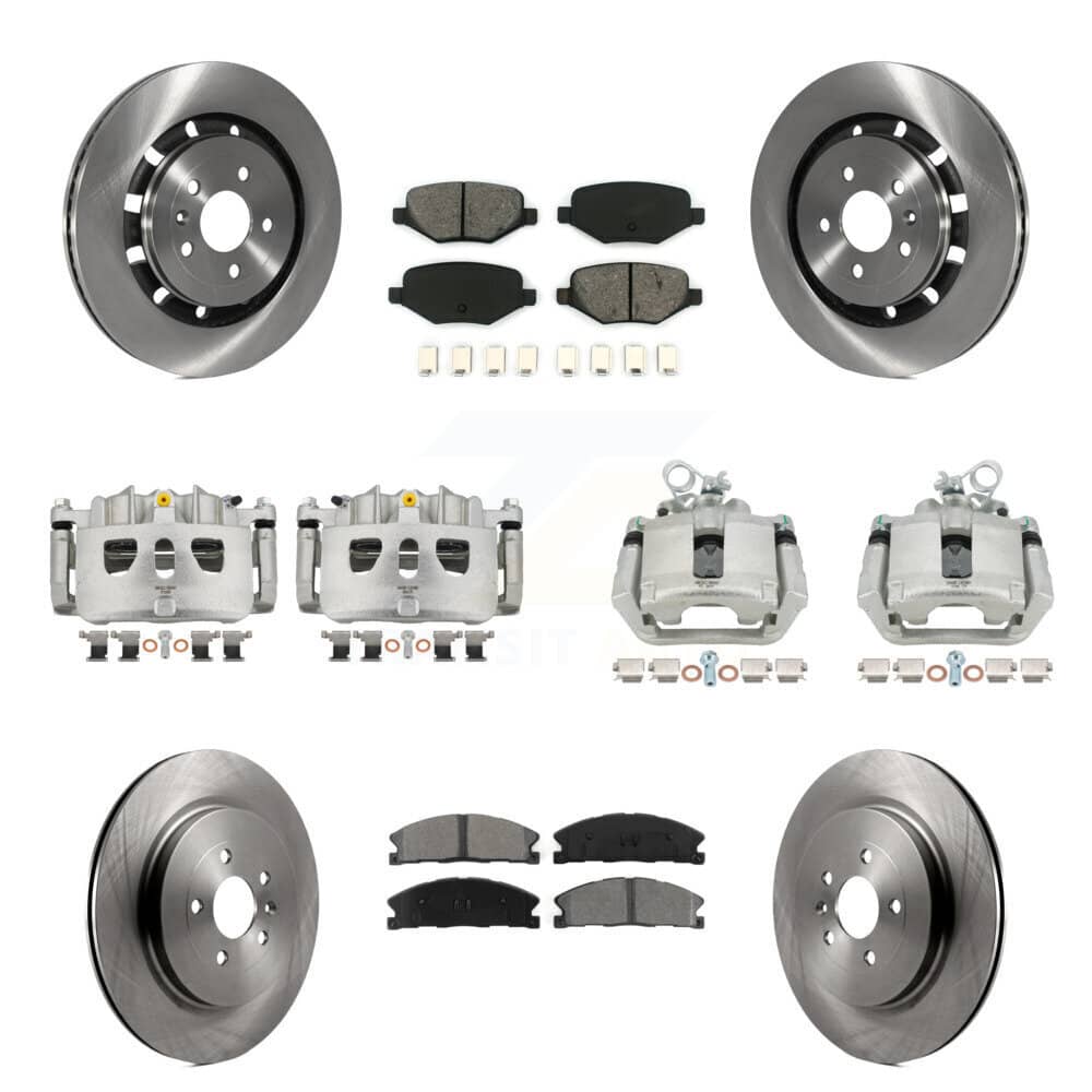 Transit Auto - KC8-101082S - Front and Rear Disc Brake Kits