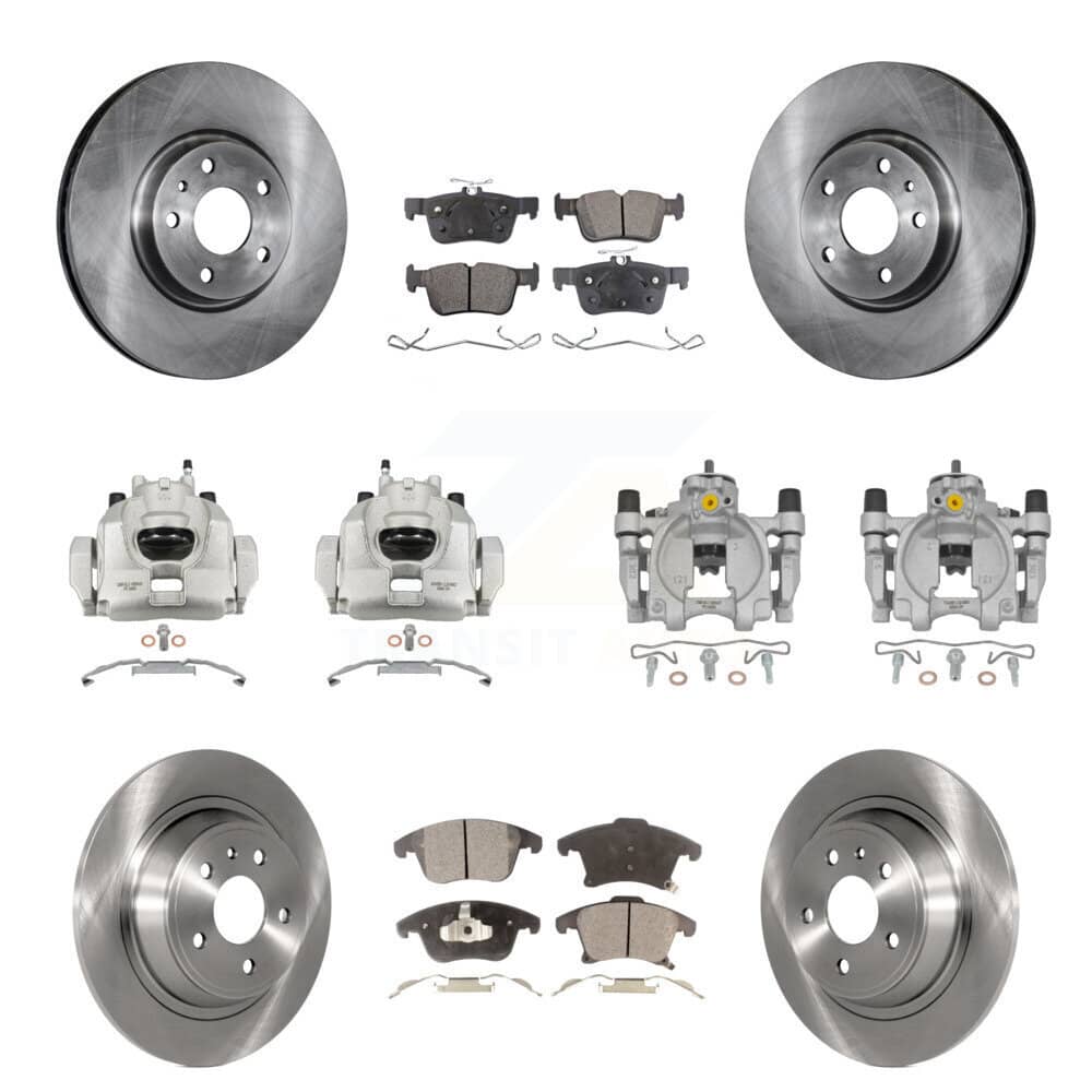 Transit Auto - KC8-101083T - Front and Rear Disc Brake Kits