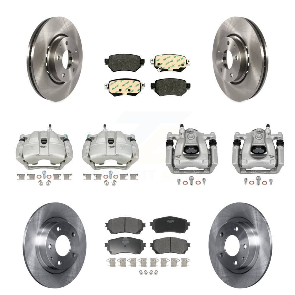 Transit Auto - KC8-101084P - Front and Rear Disc Brake Kits