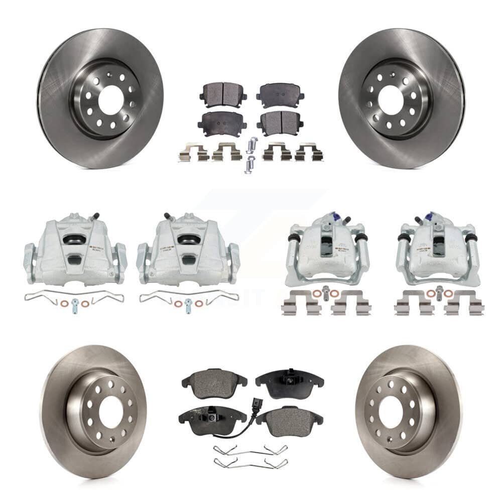 Transit Auto - KC8-101085P - Front and Rear Disc Brake Kits