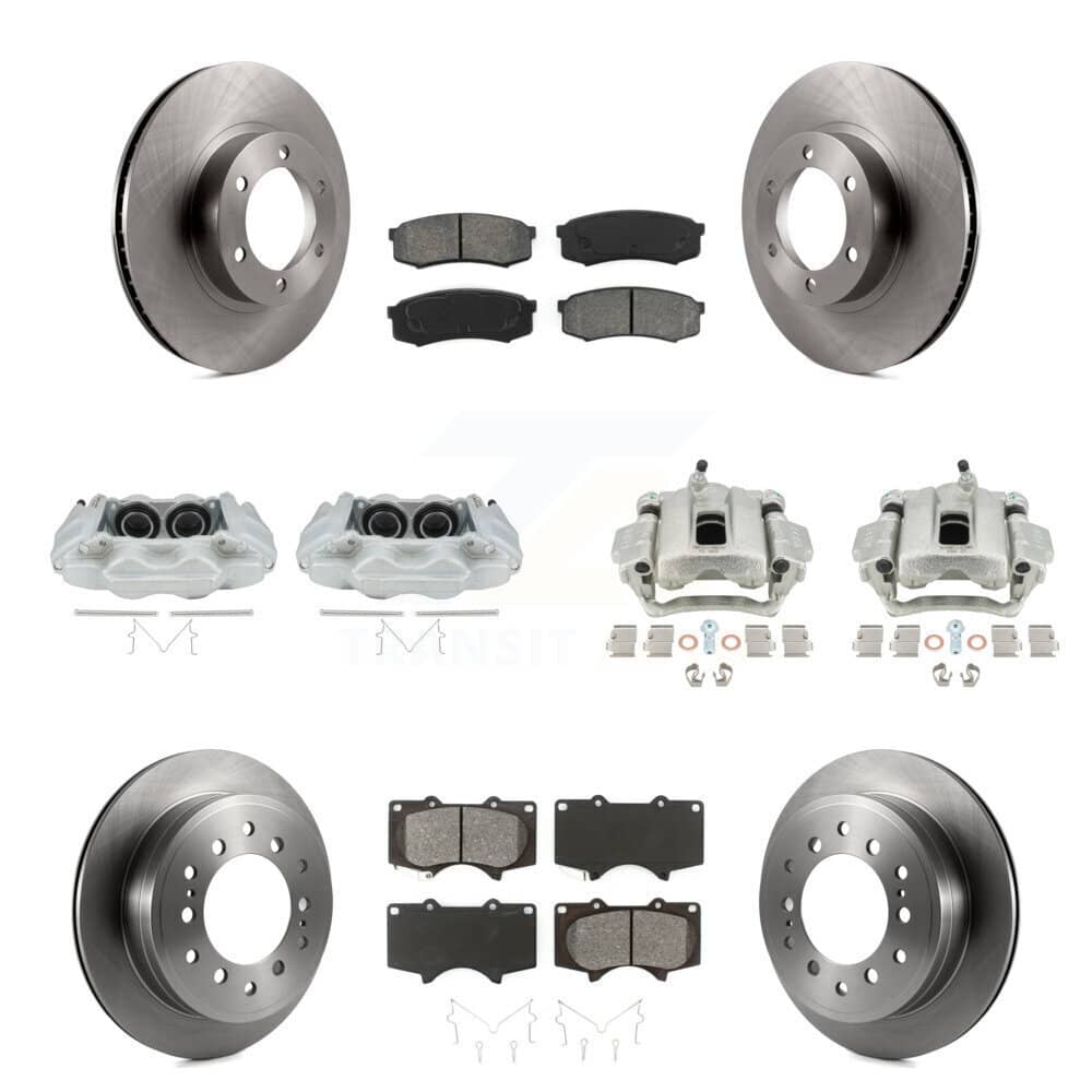 Transit Auto - KC8-101086S - Front and Rear Disc Brake Kits