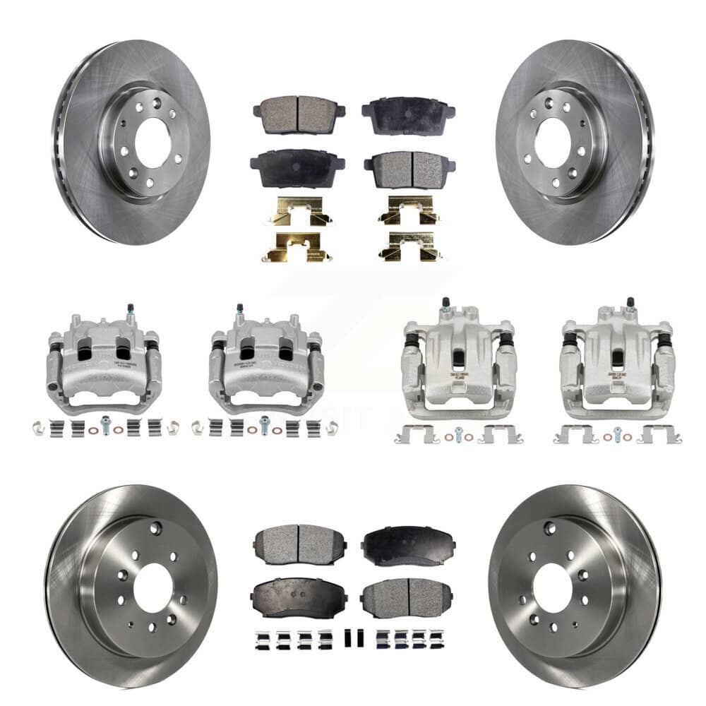 Transit Auto - KC8-101087P - Front and Rear Disc Brake Kits
