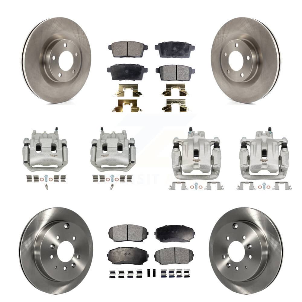 Transit Auto - KC8-101088P - Front and Rear Disc Brake Kits
