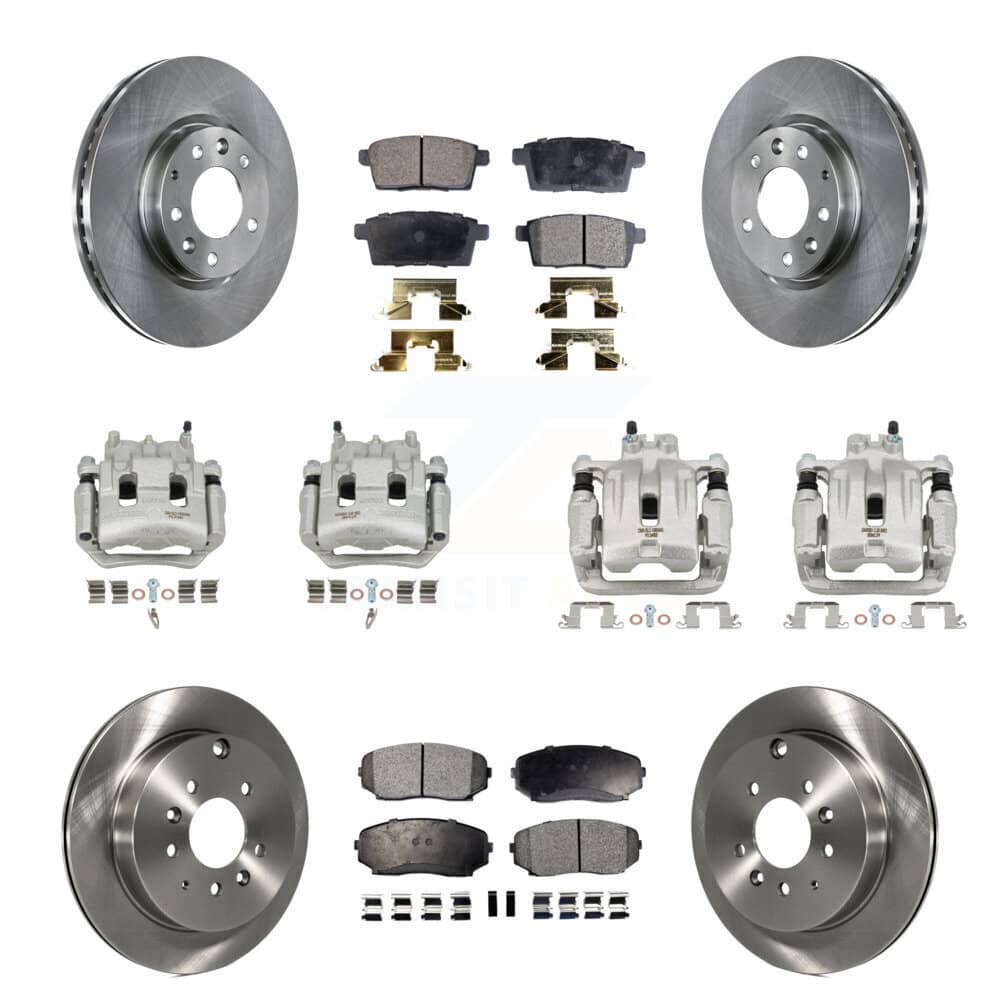 Transit Auto - KC8-101089P - Front and Rear Disc Brake Kits