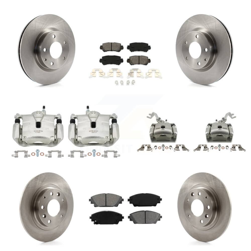 Transit Auto - KC8-101089S - Front and Rear Disc Brake Kits