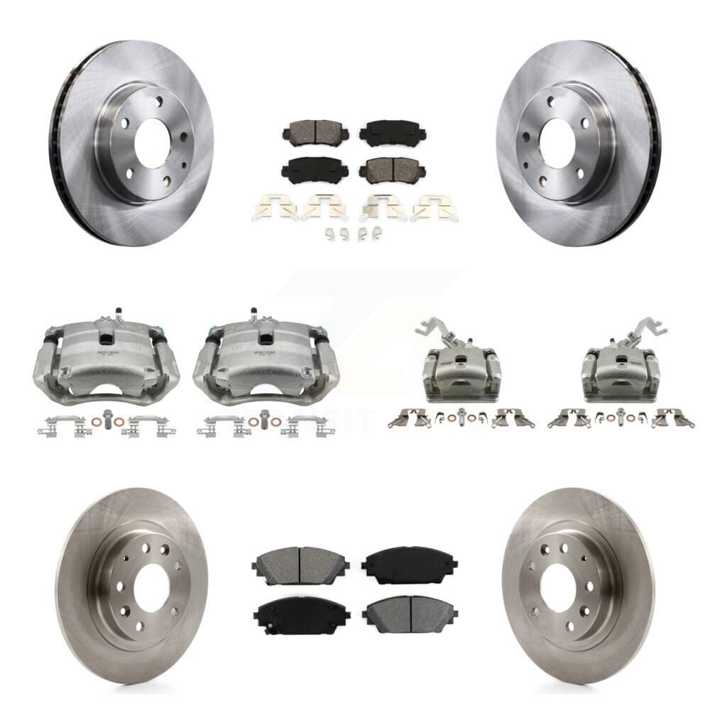 Transit Auto - KC8-101090S - Front and Rear Disc Brake Kits