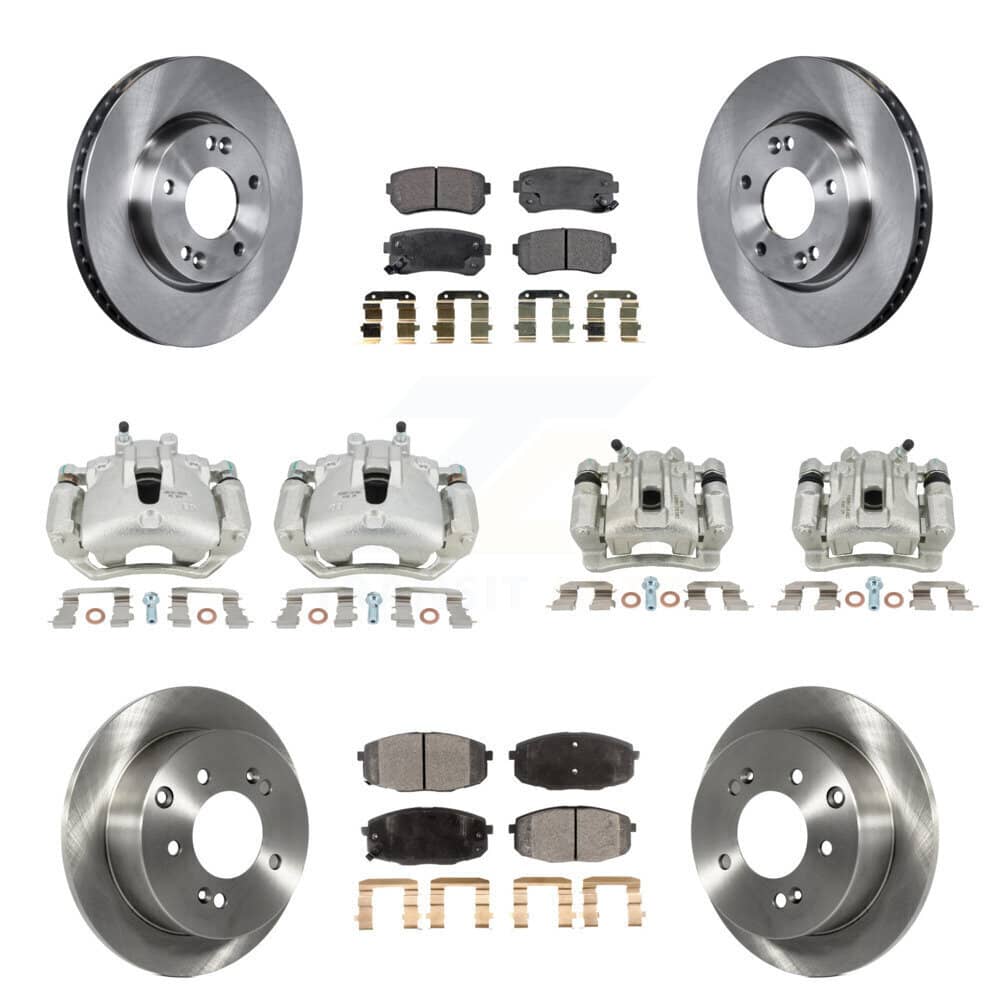 Transit Auto - KC8-101092P - Front and Rear Disc Brake Kits