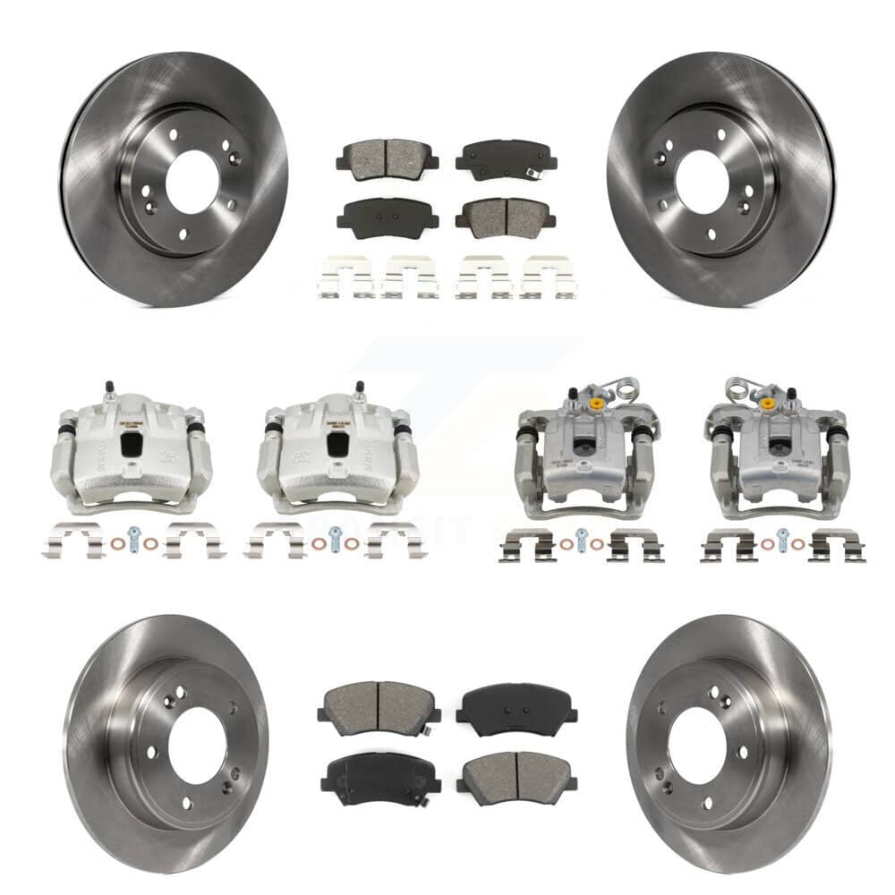 Transit Auto - KC8-101092S - Front and Rear Disc Brake Kits