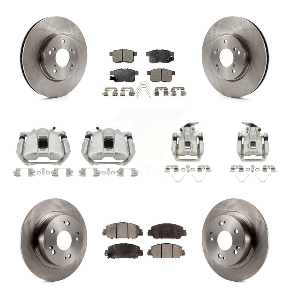 Transit Auto - KC8-101092T - Front and Rear Disc Brake Kits