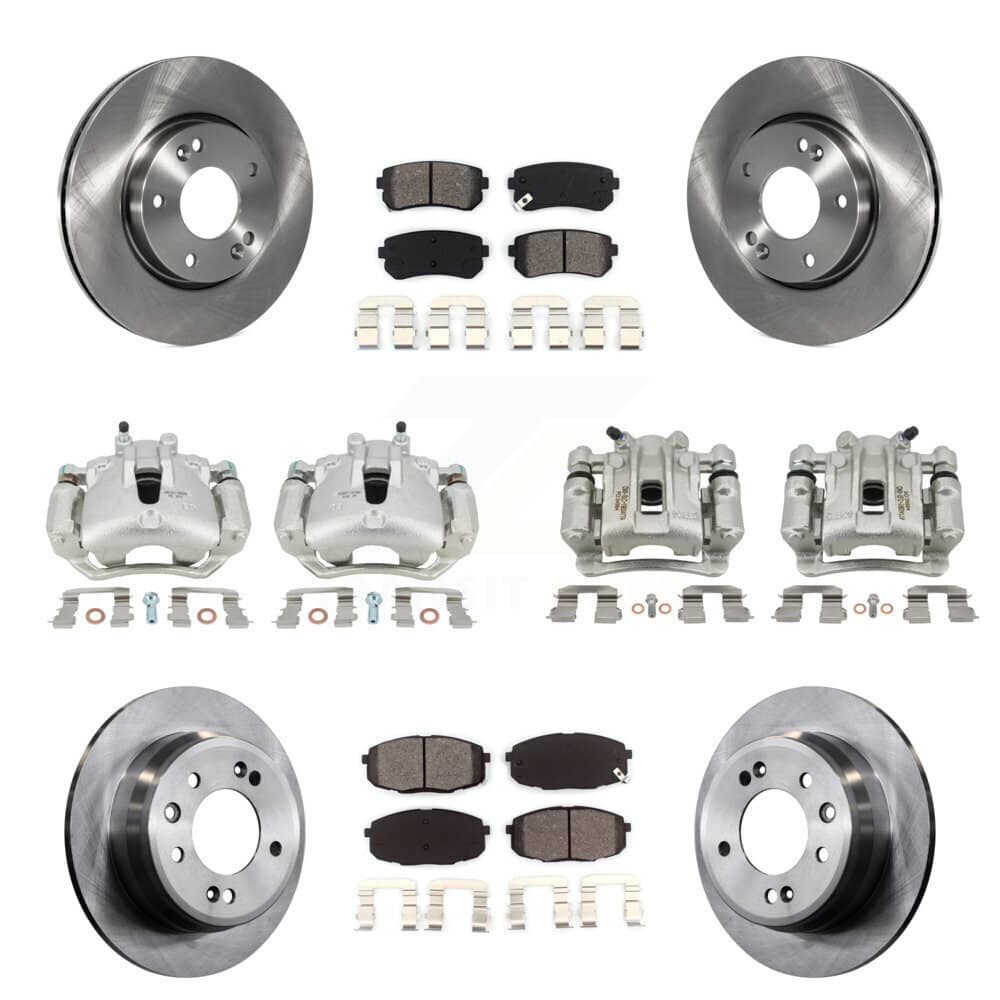 Transit Auto - KC8-101093S - Front and Rear Disc Brake Kits