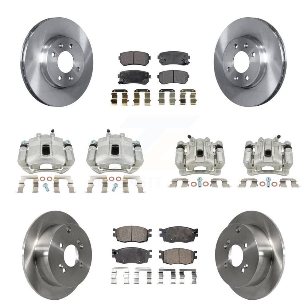 Transit Auto - KC8-101094P - Front and Rear Disc Brake Kits