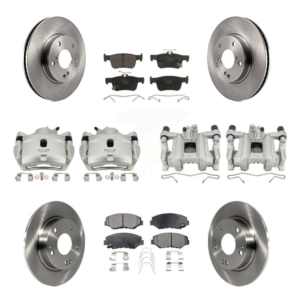 Transit Auto - KC8-101095T - Front and Rear Disc Brake Kits