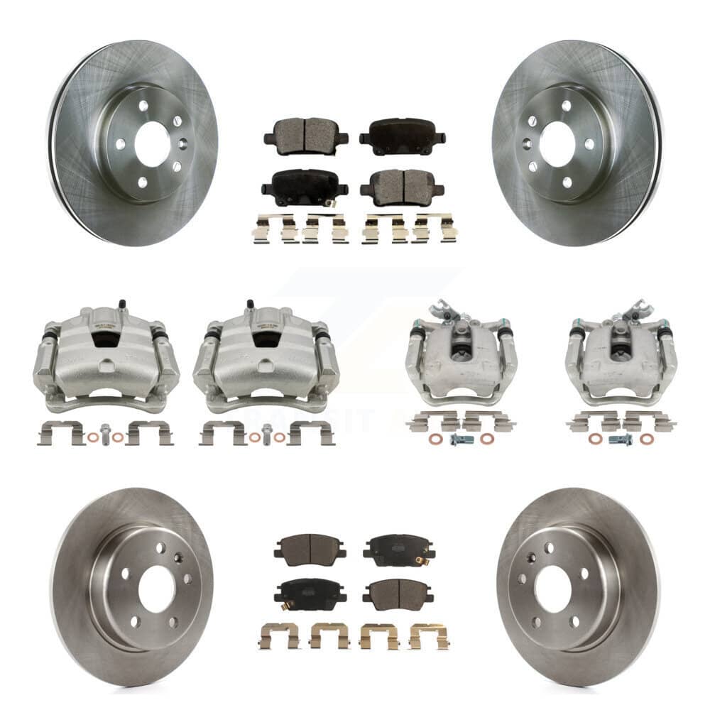 Transit Auto - KC8-101096T - Front and Rear Disc Brake Kits
