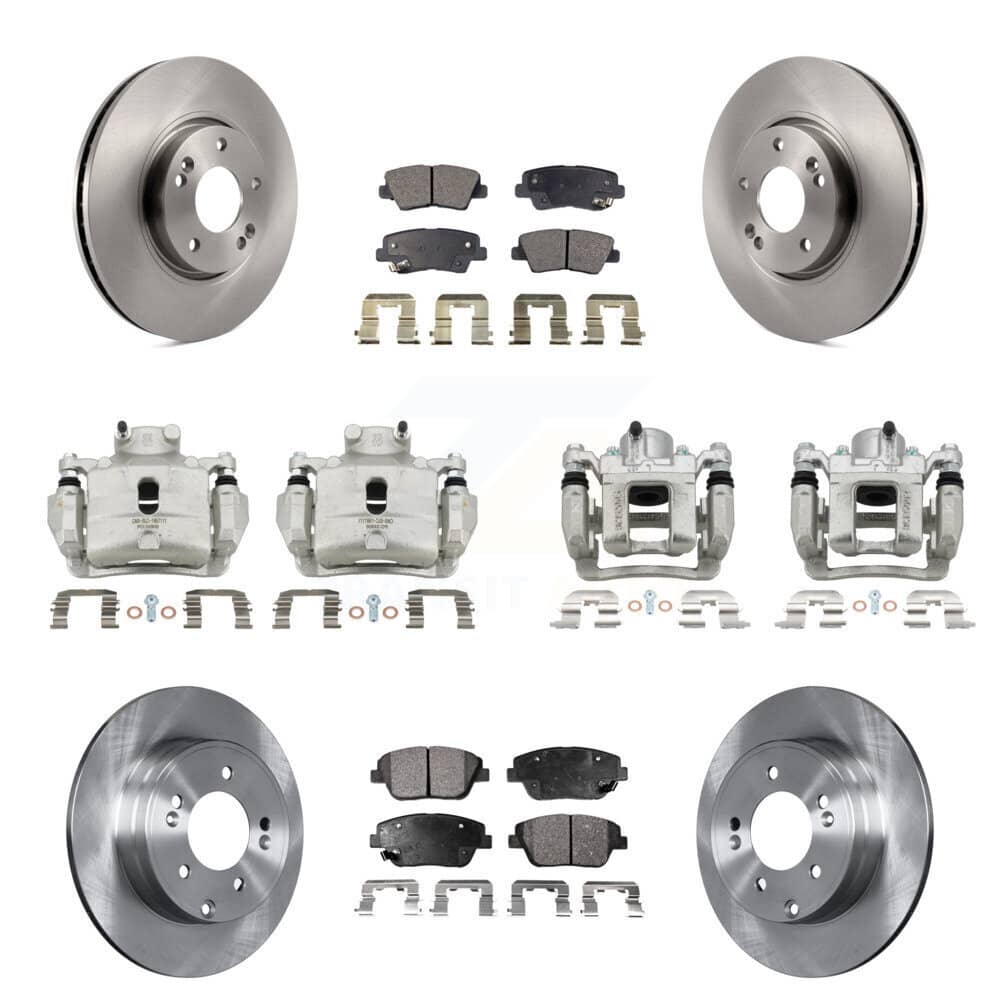 Transit Auto - KC8-101099T - Front and Rear Disc Brake Kits