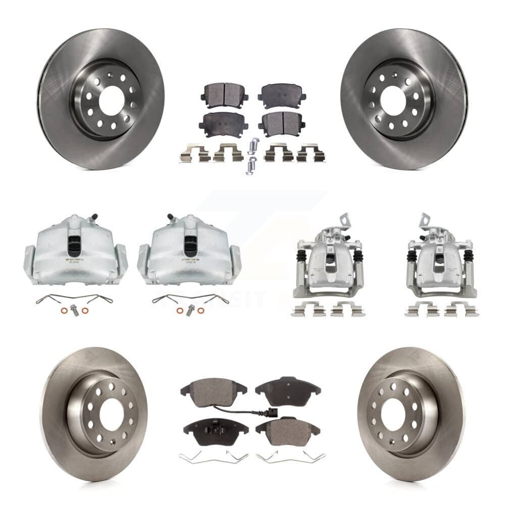 Transit Auto - KC8-101107T - Front and Rear Disc Brake Kits