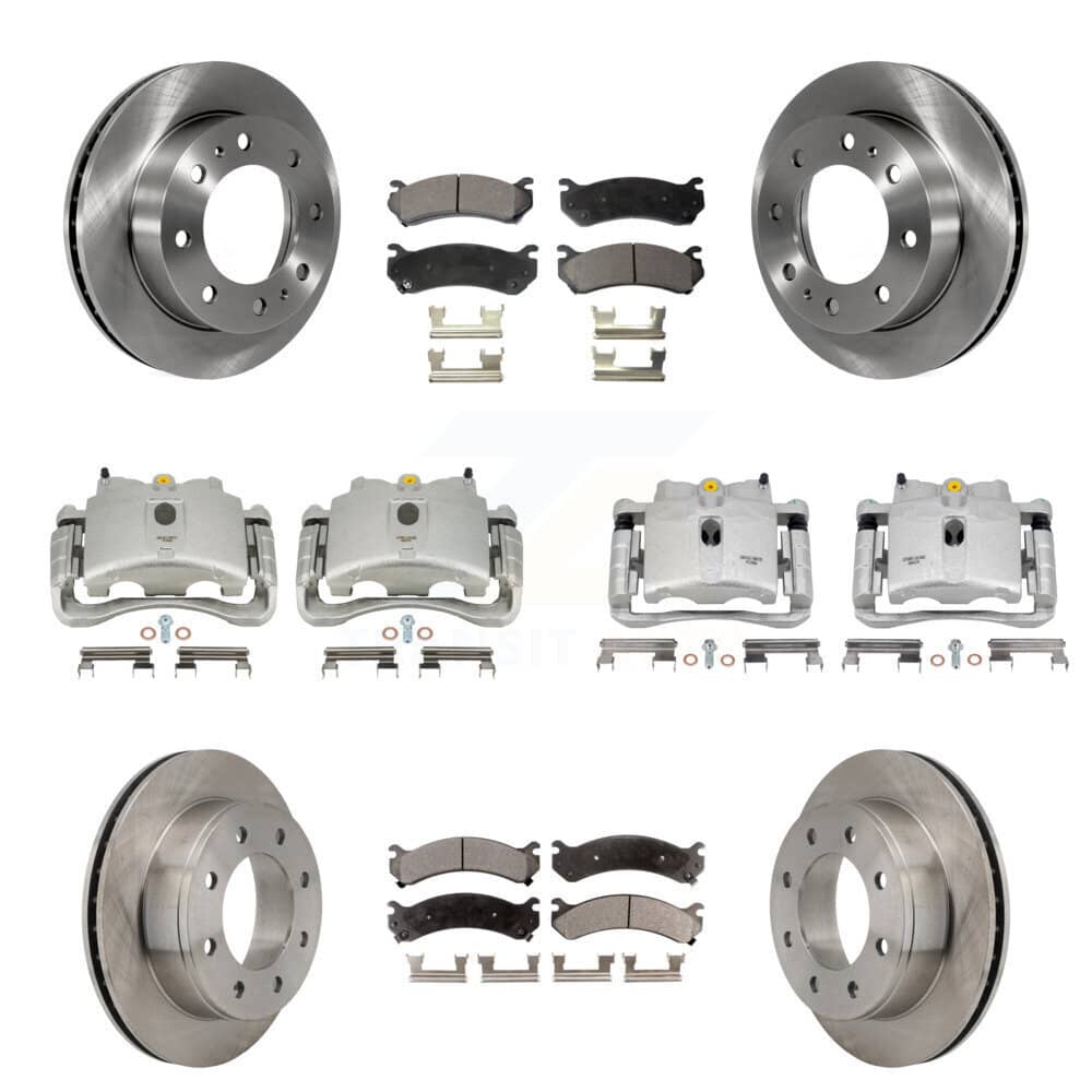 Transit Auto - KC8-101112P - Front and Rear Disc Brake Kits