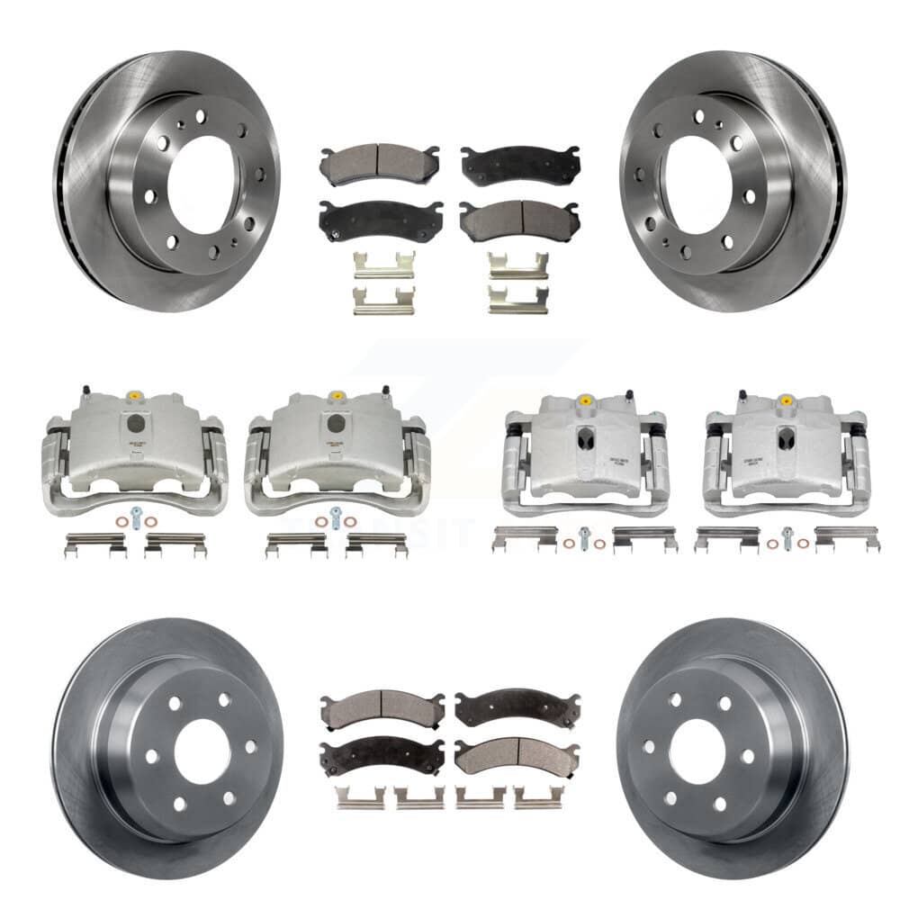 Transit Auto - KC8-101113P - Front and Rear Disc Brake Kits