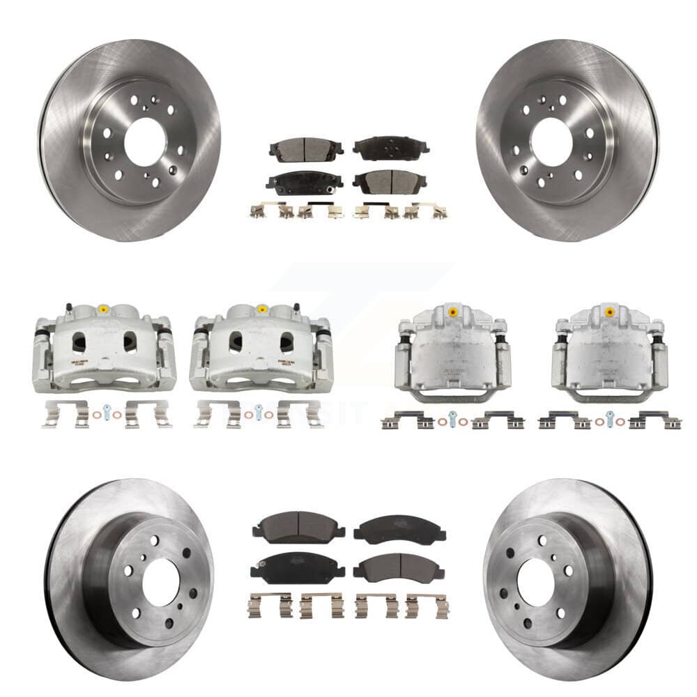 Transit Auto - KC8-101113T - Front and Rear Disc Brake Kits