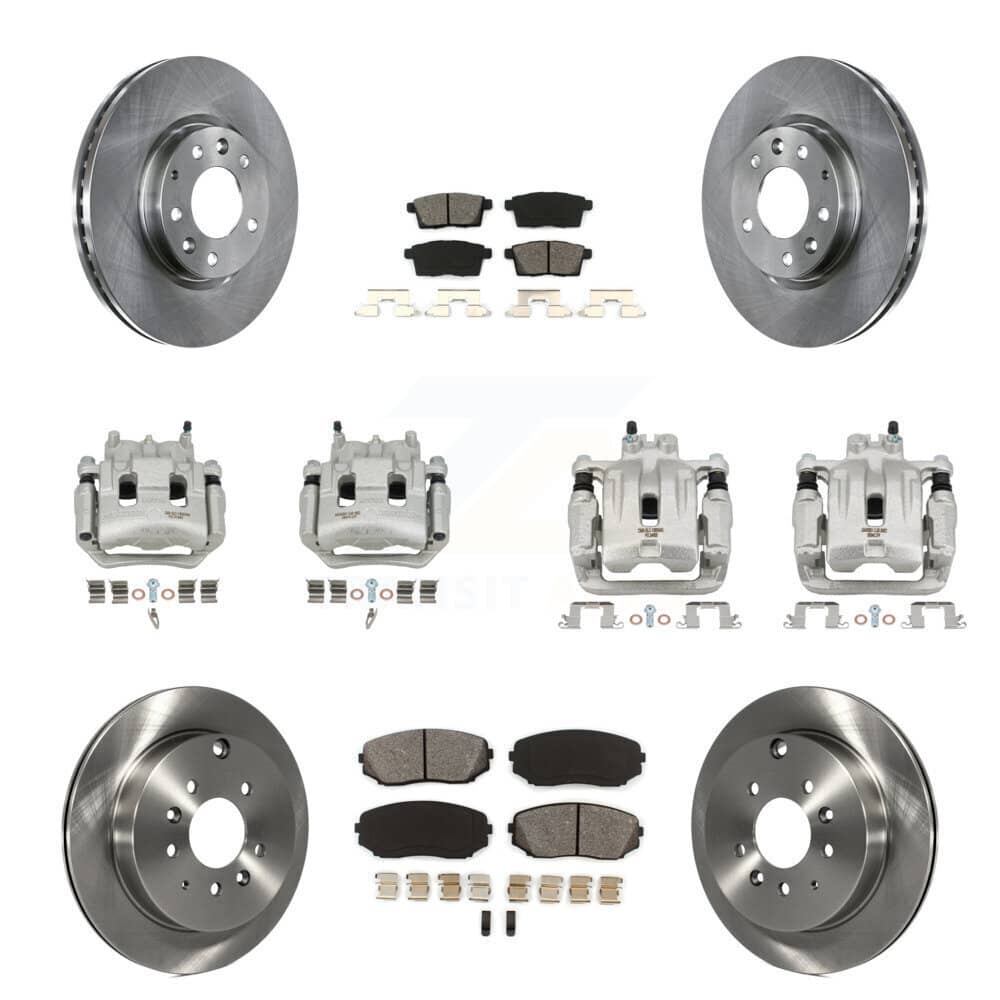 Transit Auto - KC8-101114S - Front and Rear Disc Brake Kits