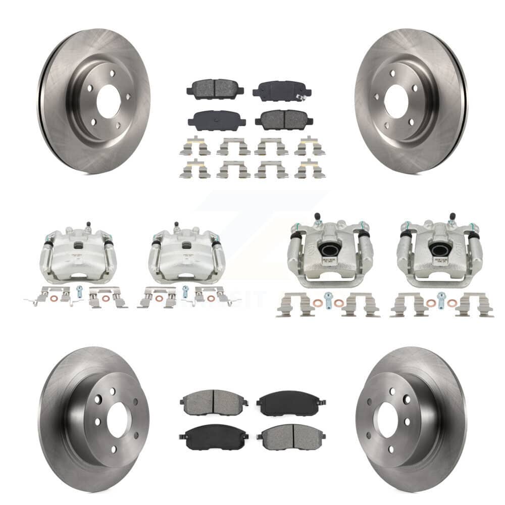 Transit Auto - KC8-101115S - Front and Rear Disc Brake Kits