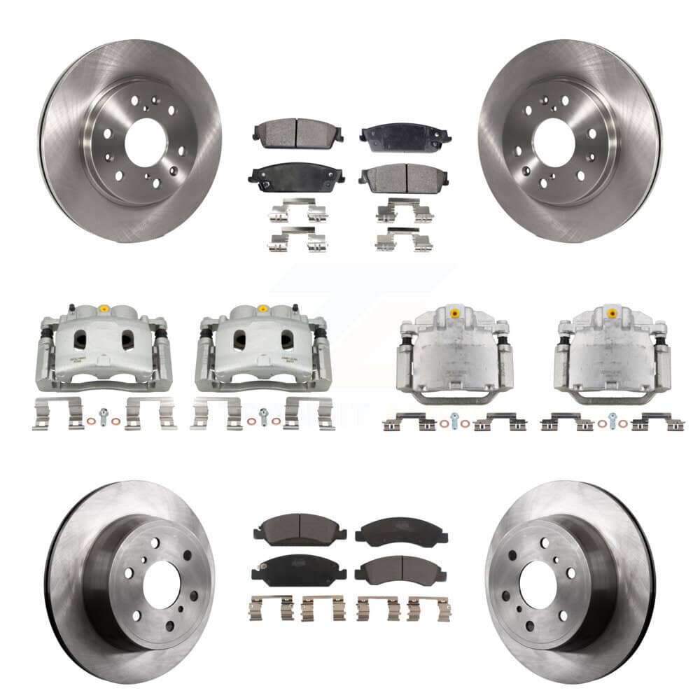 Transit Auto - KC8-101115T - Front and Rear Disc Brake Kits