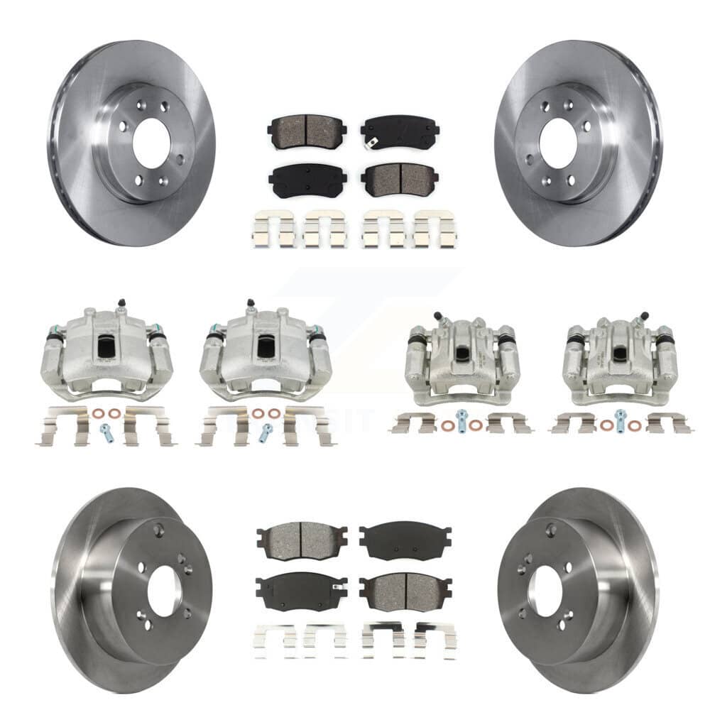 Transit Auto - KC8-101117S - Front and Rear Disc Brake Kits