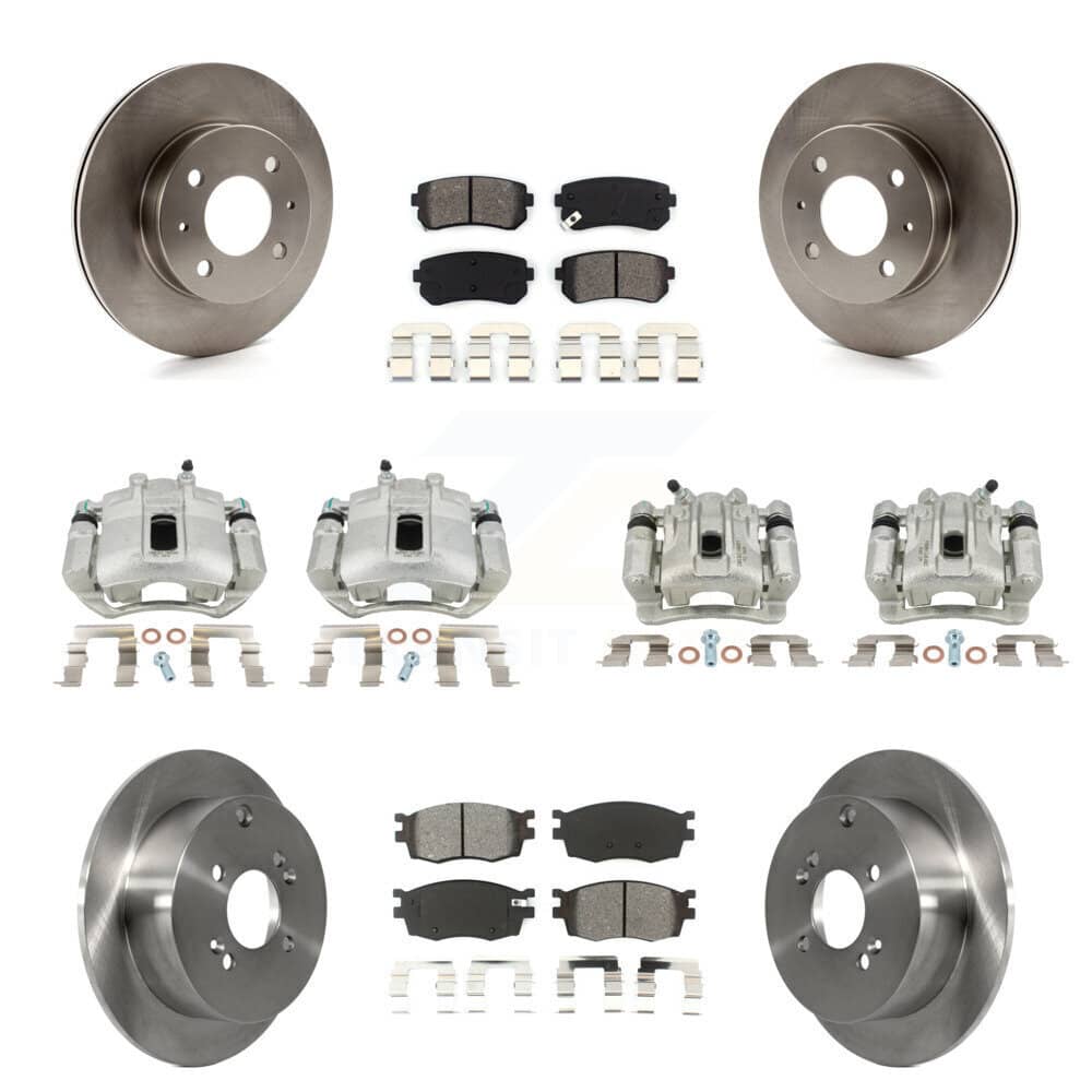 Transit Auto - KC8-101118S - Front and Rear Disc Brake Kits