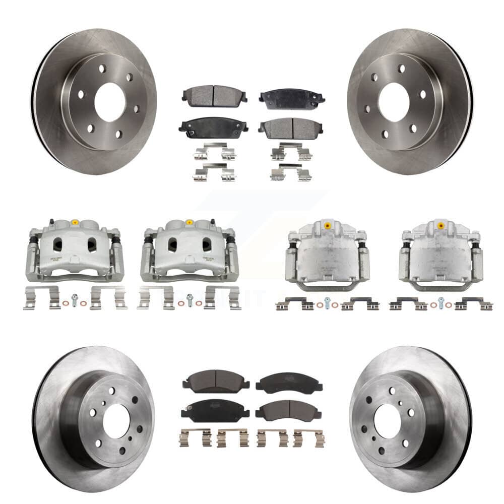 Transit Auto - KC8-101120T - Front and Rear Disc Brake Kits