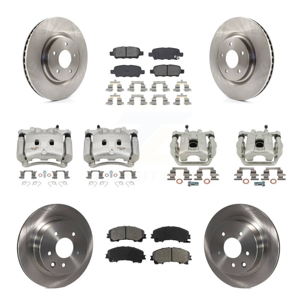 Transit Auto - KC8-101122S - Front and Rear Disc Brake Kits