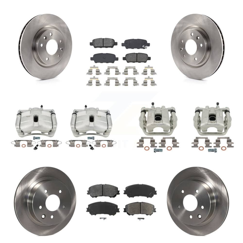 Transit Auto - KC8-101123S - Front and Rear Disc Brake Kits