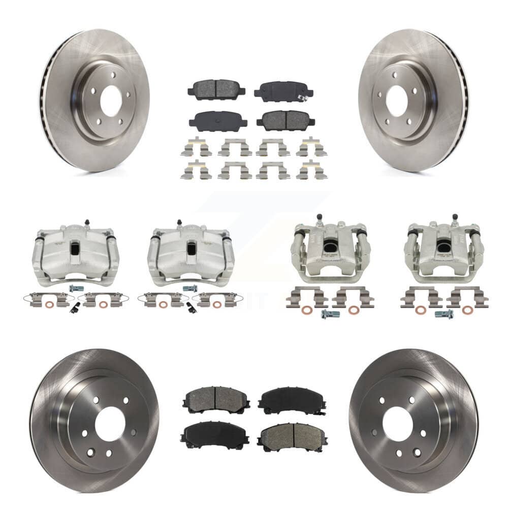 Transit Auto - KC8-101124S - Front and Rear Disc Brake Kits