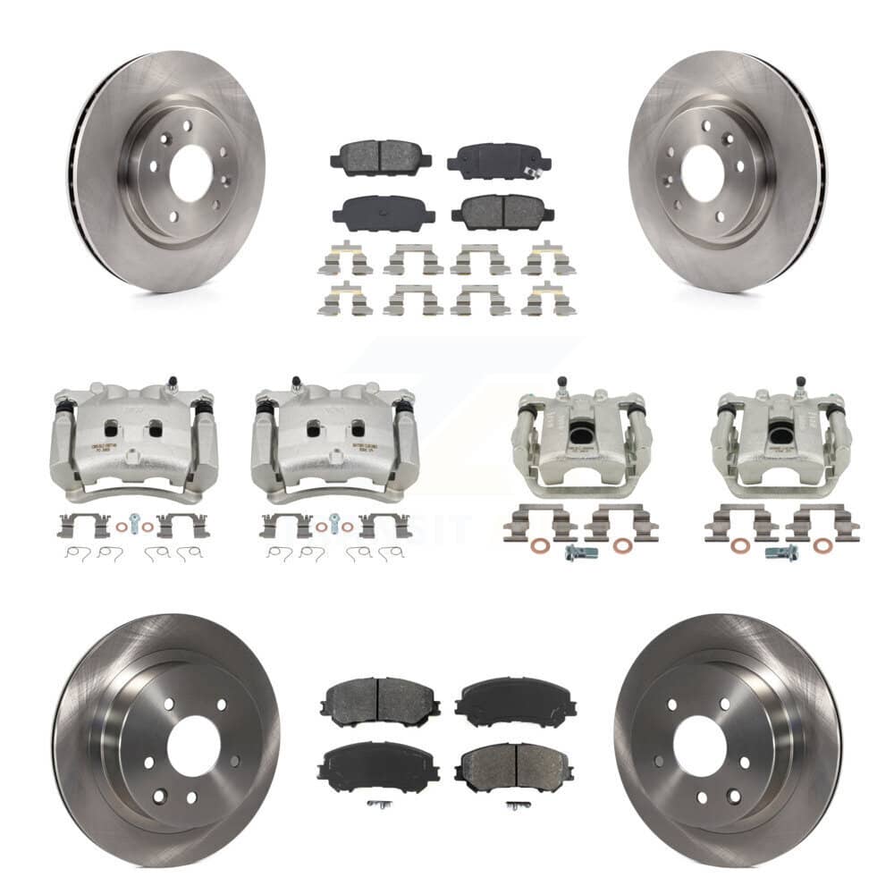 Transit Auto - KC8-101126S - Front and Rear Disc Brake Kits