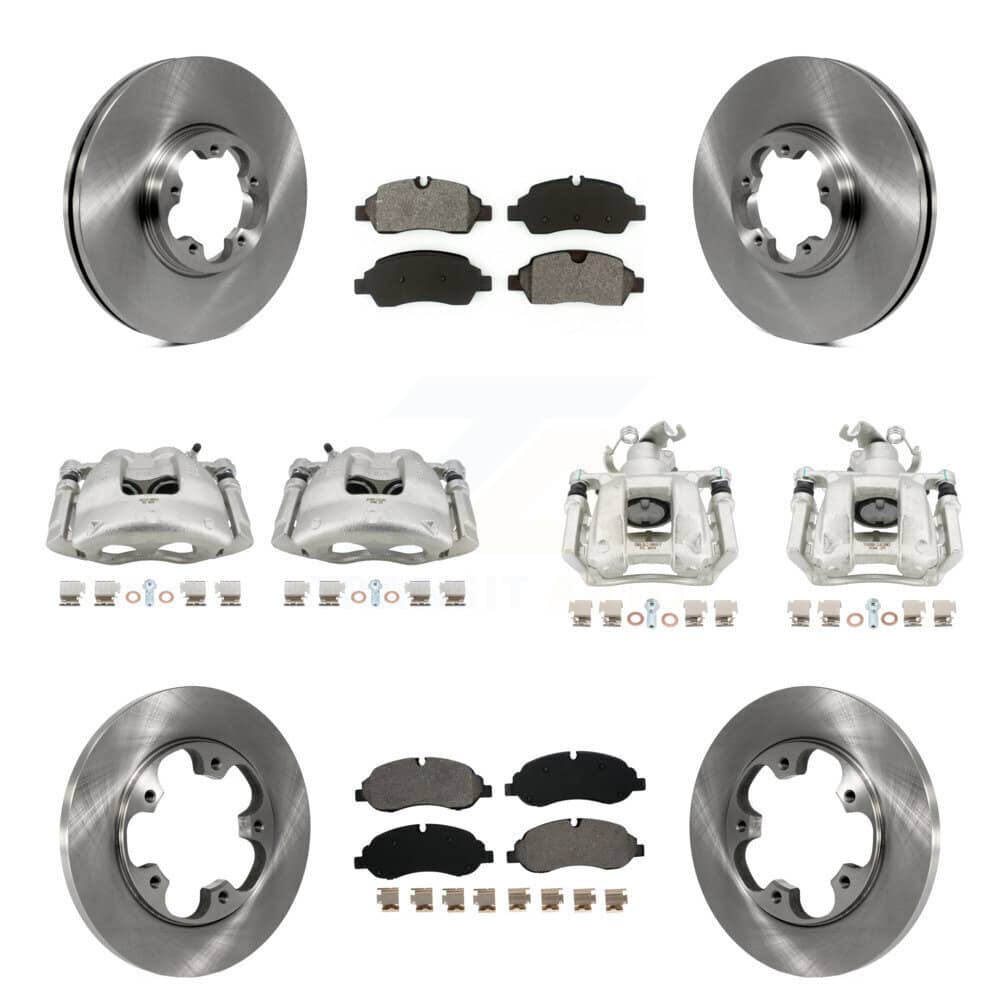 Transit Auto - KC8-101127S - Front and Rear Disc Brake Kits