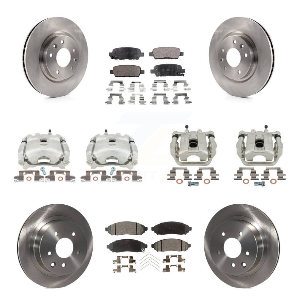 Transit Auto - KC8-101133P - Front and Rear Disc Brake Kits