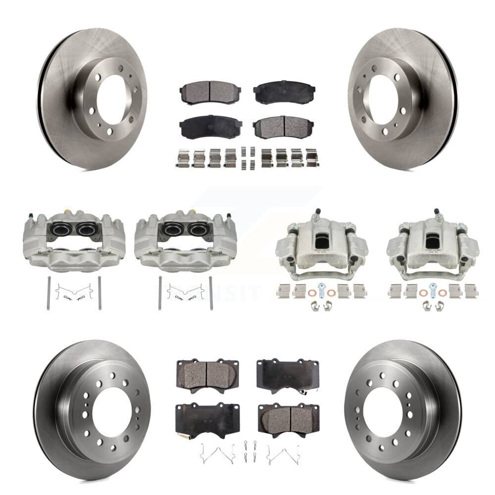 Transit Auto - KC8-101134T - Front and Rear Disc Brake Kits