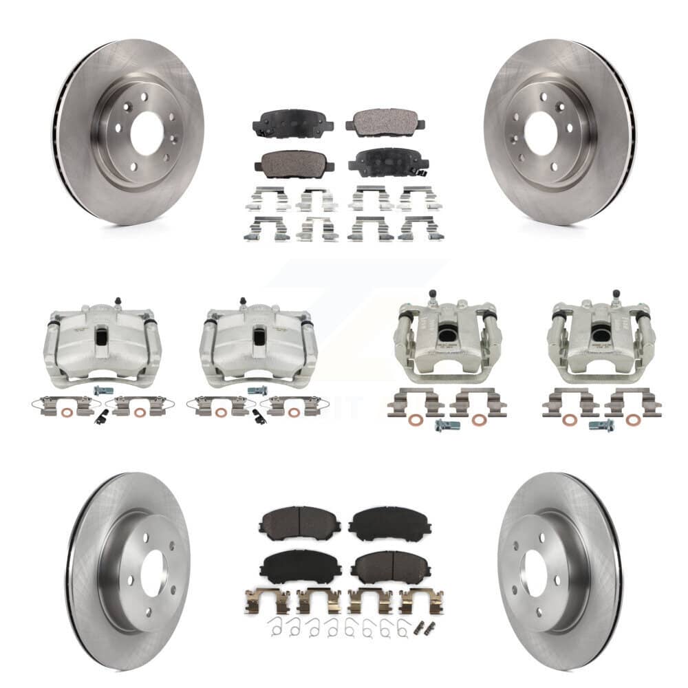 Transit Auto - KC8-101137P - Front and Rear Disc Brake Kits
