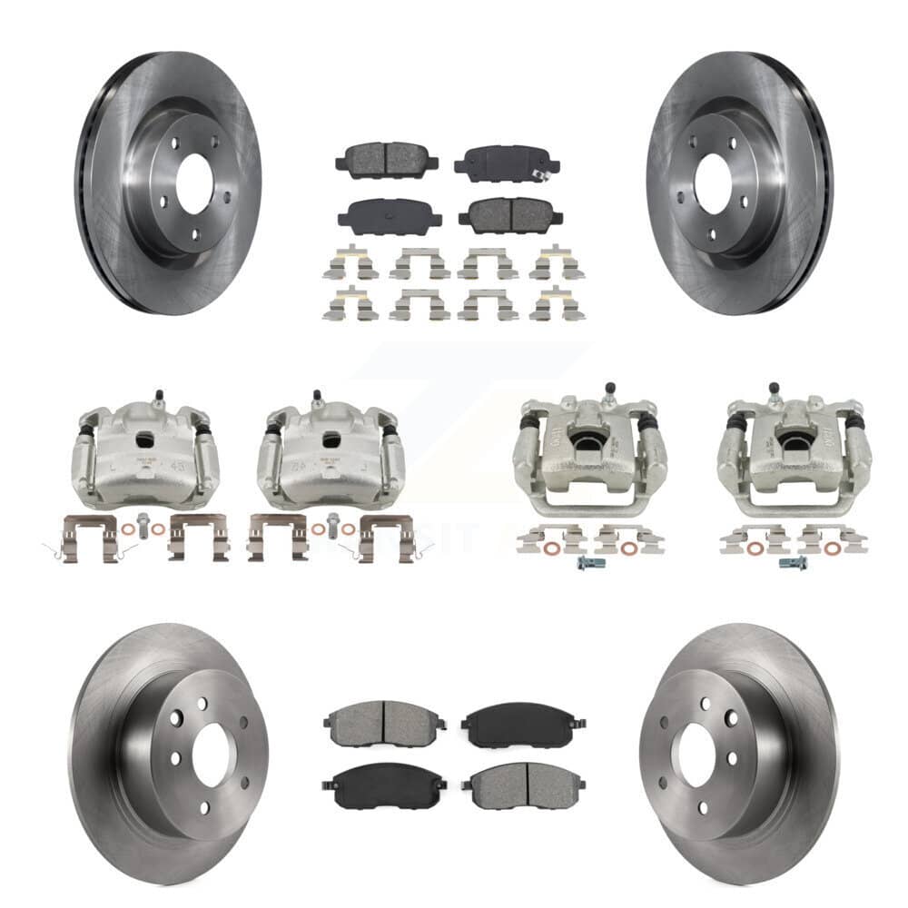 Transit Auto - KC8-101143S - Front and Rear Disc Brake Kits