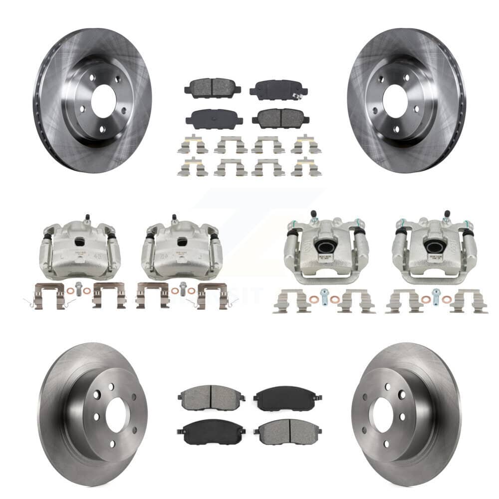 Transit Auto - KC8-101144S - Front and Rear Disc Brake Kits